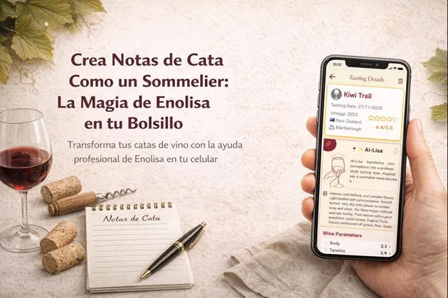 Cómo crear notas de cata con Enolisa