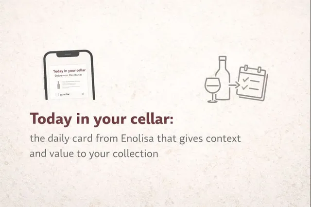 Aujourd’hui dans ta cave : la carte quotidienne d’Enolisa qui met du contexte sur ta collection