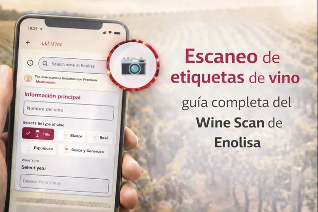 App para escanear etiquetas de vino: cómo funciona Enolisa