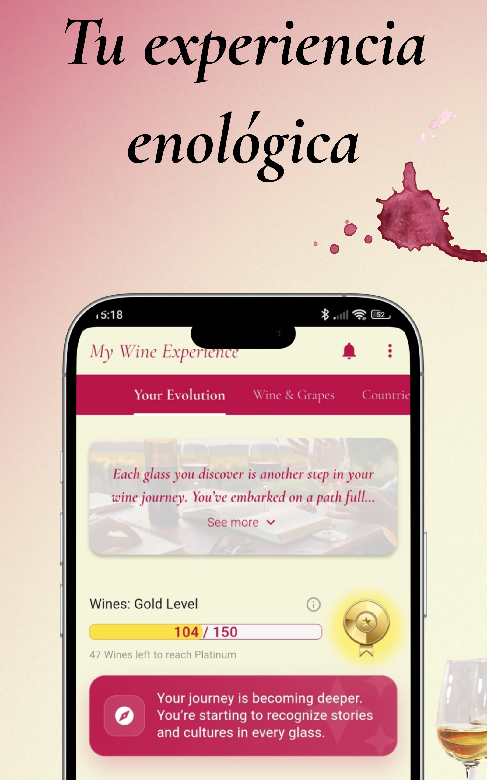 Tu experiencia enológica